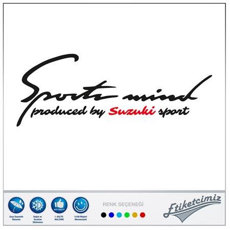 Suzuki Sports Mind Sticker