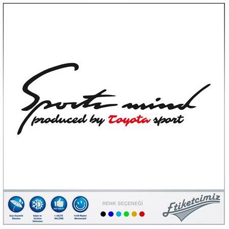 Toyota Sports Mind Sticker