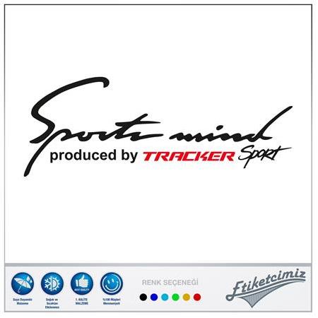 Chevrolet Tracker Sports Mind Sticker