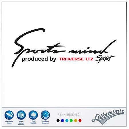 Chevrolet Traverse Sports Mind Sticker