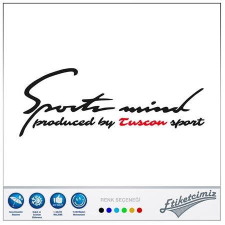 Hyundai Tucson Sports Mind Sticker