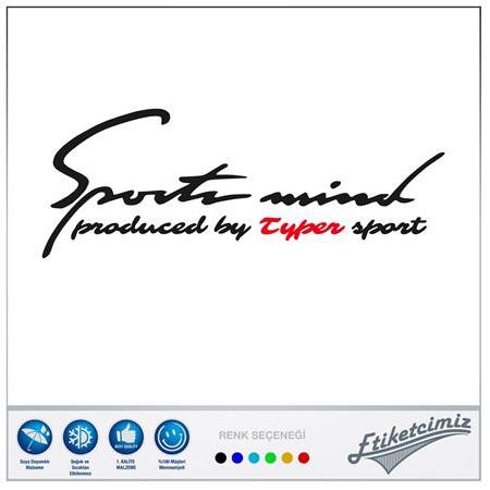 Hyundai Typer Sports Mind Sticker