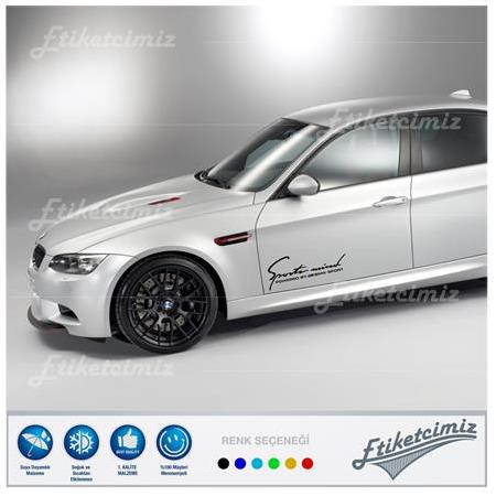 Bmw Sports Mind Sticker
