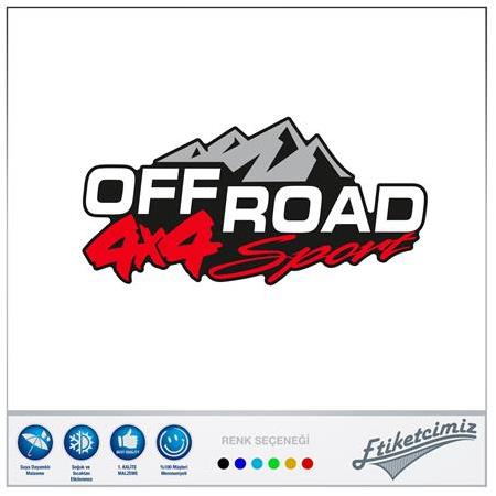 4x4 Off Road Sticker