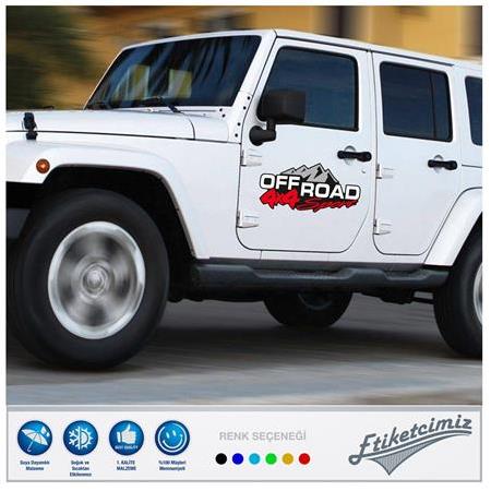 4x4 Off Road Sticker