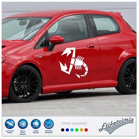 Abarth Akrep Sticker