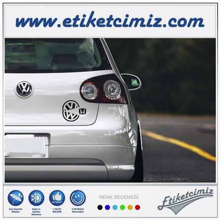 Volkswagen Pac-Man Sticker