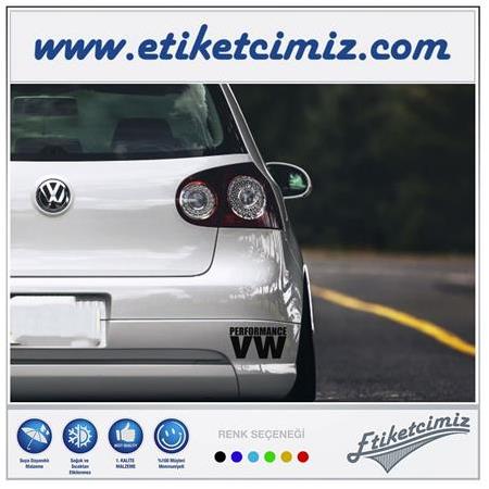 Volkswagen Performance Sticker